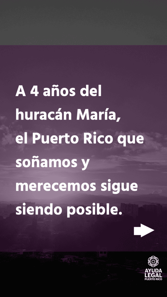 A 4 años del huracán María
