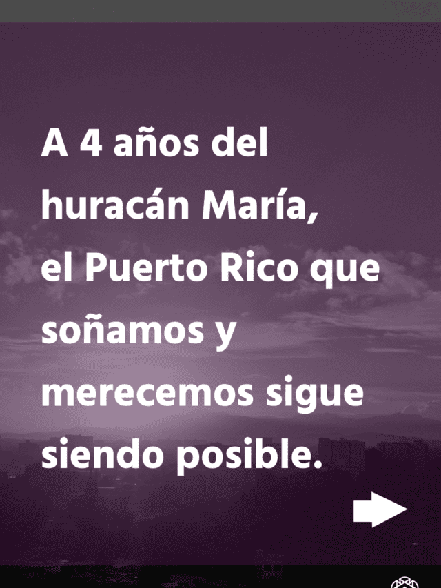 A 4 años del huracán María