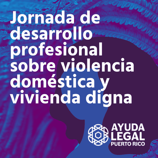 Jornada de desarrollo profesional sobre violencia doméstica y vivienda digna Jornada de desarrollo profesional sobre violencia doméstica y vivienda digna