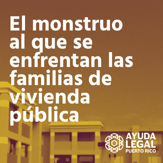 El monstruo al que se enfrentan las familias de vivienda pública